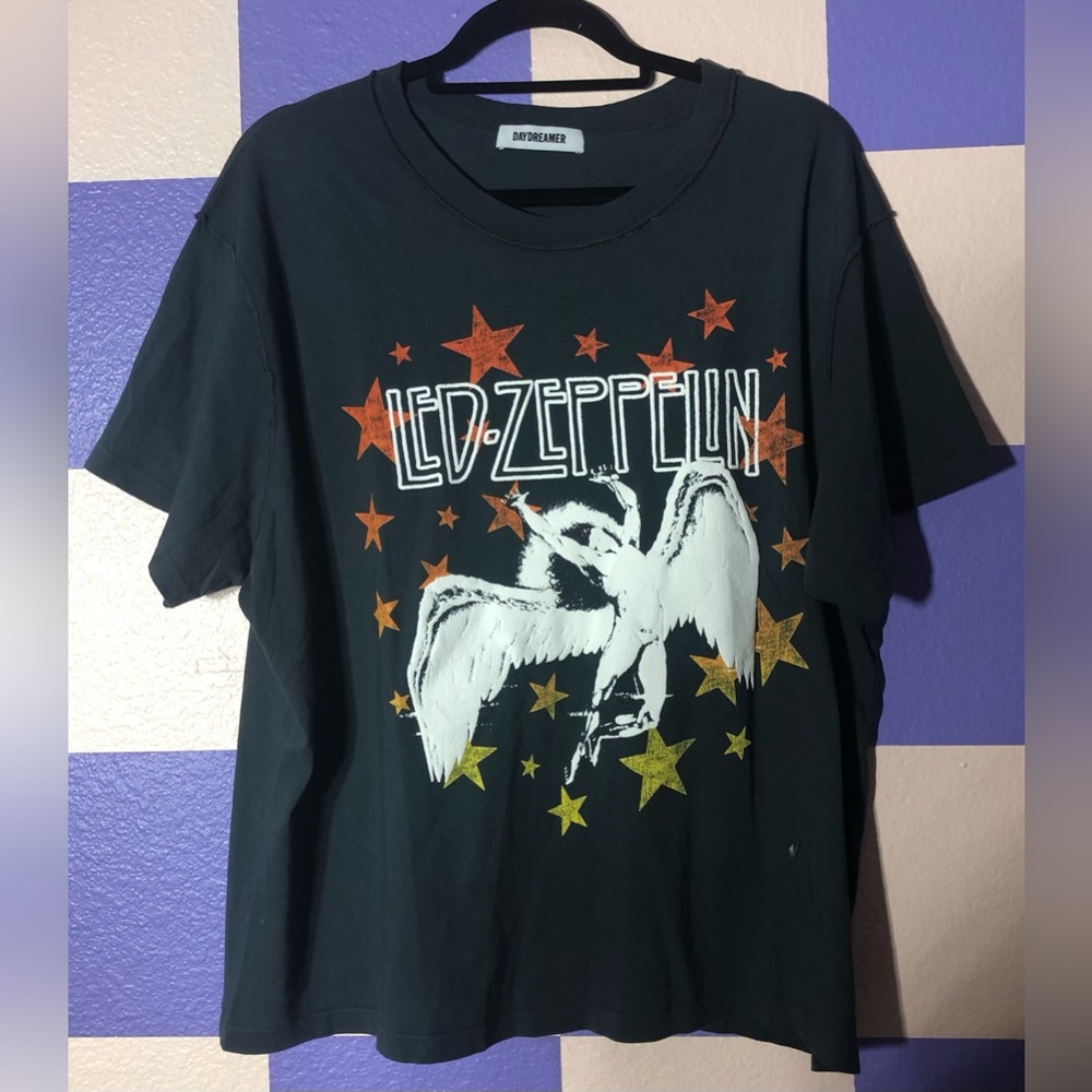 NWOT Daydreamer Led Zeppelin Icarus Stars Reverse Tee - Size 1X